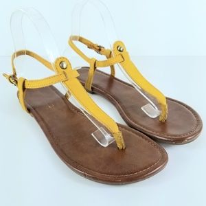 Sz 8 Rampage Marigold T Strap Sandals